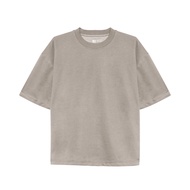 Gloaming Oversized Cotton Danball T-Shirt 290 Gsm Light Grey