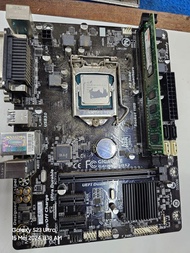 Mainboard GIGABYTE H81M-DS2 + Celeron G3240 Second