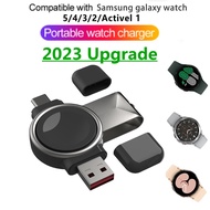 อะแดปเตอร์แท่นชาร์จ USB ไร้สายแท่นชาร์จสายเคเบิลสำหรับ Samsung Galaxy Watch5 Pro Watch 5 Watch 4 44mm 40mm CLASSIC 4
