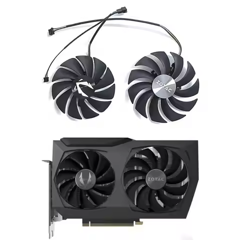 New 89MM 100MM GAA8S2U GA92S2U CF1010U12S CF9015H12S GPU Fan 4PIN for ZOTAC RTX 3070 3070TI Twin Edg