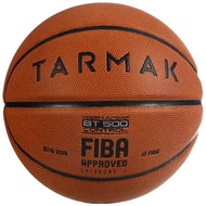 TARMAK BT500 CONTROL - Basketball Ball FIBA Approved - Basketball Size 7 - Brown