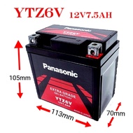 ❃BATTERY YTZ6V YTZ7S PANASONIC MADE IN JAPAN (12V7.5AH) RS150  VARIO  NVX V2✼