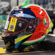 Pista GPR 46 Helmet Pista Pizza and Watermelon Model Motorcycle Full Face Helmet