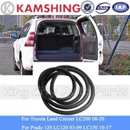 CAPQX For Toyota Land Cruiser LC200 08-20 Prado 120 LC120 03-09 LC150 10-17 Rear Trunk Black Tailgat