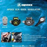 Apeks XL4 Ocea Regulator Set (Grey) ชุดเร็คกูเลเตอร์ดำน้ำ
