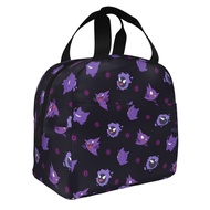 Gengar Lunch Bag Lunch Box Bag Insulated Fashion Tote Bag Lunch Bag for Kids and Adults