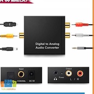 DAC Digital Analog Audio Converter Converter Coaxial SPDIF To Aux RCA
