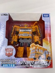 日版 變形金剛 Transformers United UN-11 Grapple 基夫 吊車 Tamara Tomy 非 MP