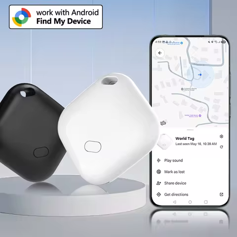 Smart Tracker Tag for Android device Google Find Hub App tag Key Finder Wallet/bag tracker Google Ce