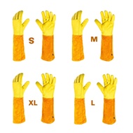 Rose Pruning Gloves for Men and Women Long Thorn Proof Gardening Gloves Breathable Leather Best Gard