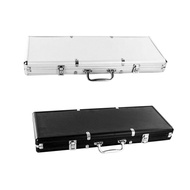 [nvnrbso] Chip Case Carrying Thicken Suitcase Cards Box with Handle Organizer Holder for Household T