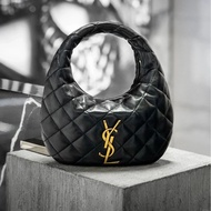 [High Quality] baby icare ICARINO Quilted Napa Leather Handbag Crescent Bag Wrist Bag Underarm Bag H