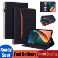 [Ready Stock] For Xiaomi Pad 5 / mi Pad 5 Pro / mi Pad 5 Pro 5G 11.0 inch 2021 Tablet Protection Case Luxury Business Stitching Flip Leather Cover Fold Stand
