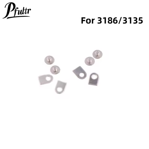 1Set 3135 Screw Metal Watch Movement Part 3186 Fixing Securing Screw Gasket Fit For Watch 3135 3186 
