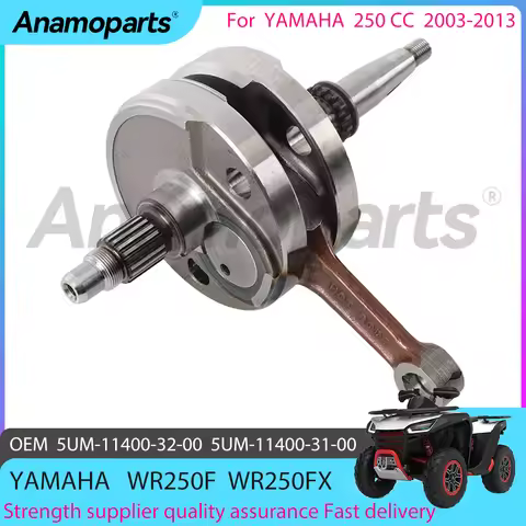 Motorcycle engine Crankshaft assembly parts for 2003-2013 YAMAHA WR250F WR 250 F WR250FX FX 5UM-1140