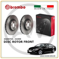 BREMBO Lexus GS300 GRS190 2005-2011 Front Rear Brake Disc Rotor