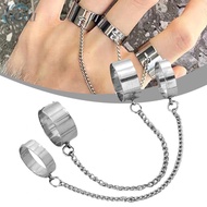 KIMI-Contemporary Chain Rings Stylish Integrated Accessories Modern Fashion