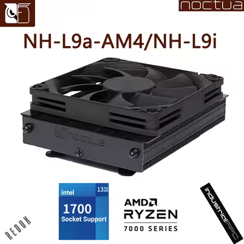 Noctua NH-L9a-AM4/NH-L9i 92mm Fan AMD AM4 Platform CPU Cooler 37mm Height NH-L9a-AM4 Tower Radiator 