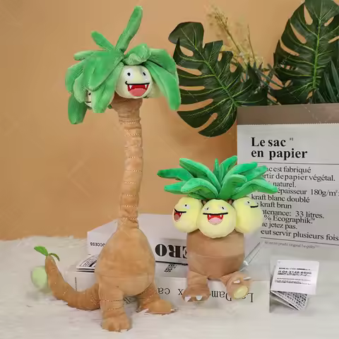 New Arrival Pokemon Exeggutor Plush Toys Anime Cute Exeggutor Soft Stuffed Collection Animal Peluche