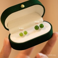 Anting-anting Baharu Bertaraf Tinggi 2025 Kancing Jed Perak Tulen Tiada Tindikan Diperlukan Subang P