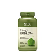 Herbal Plus Ginkgo Biloba 60 MG | Supports Mental Sharpness | 300 Capsules