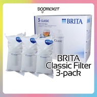 BRITA Classic Filter 3-pack Box / Water Jug Pitcher l Tap Water Purifier Replacement Refill
