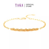 TAKA Jewellery Dolce 18K Gold Bracelet Helix
