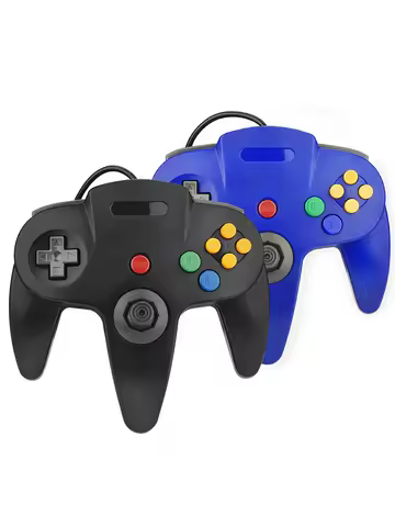 USB Wired Gamepad N64 Joystick Gamepad Controller for Mac Computer PC Handle USB Gamepad