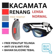 Anti-Fog & UV Mirror Earplugs Adult Swimming Goggles 866 / S866 / S 866 FREE BOX