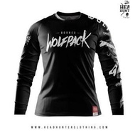 Fighter Borneo Native Tshirt / Borneo Wolfpack Tshirt / Microfiber Jersey