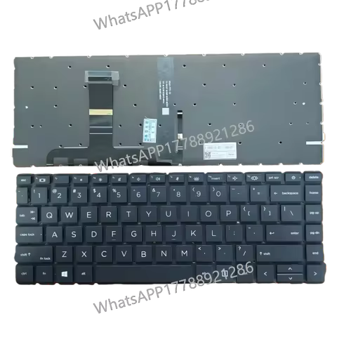 Suitable for HP 445R, 440 G8/G9/G10, Zhan66 Pro14A G4/G5, Q31C US SP keyboard