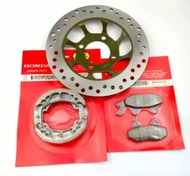 piringan cakram depan supra 125 Original + kampas rem cakram supra x 125 depan belakang tromol Supra