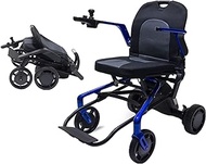 Lightweight for home use Electric Wheelchair Lightweight Folding Electric Wheelchair for Disabled to Drive Outdoor and Inddor One Step Folding