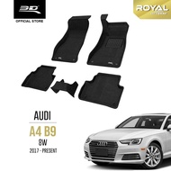 3D ROYAL Car Mat Audi A4 B9 (2017 - Present)