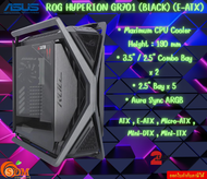 CASE (เคส) ASUS ROG HYPERION GR701 (BLACK) (E-ATX) ATX , E-ATX , Micro-ATX , Mini-DTX , Mini-ITX 2Y