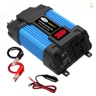 300W Power Inverter DC 12V to AC 110V Car Charger Converter with Dual USB Ports 8 Safety Protection Suitable for Mobiles/Phones/Computers/Laptop/Breast Pump/Nebulize/Drone