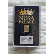 PURE 0.5g GOLDBAR 999.9 / 24carat