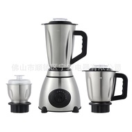 B❤3Combination1Cooking Machine Stainless Steel Cup Grinder Mixer High Speed Blender Juicer Commercial Household Blender