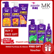 AUSSIE KIDS Shampoo Conditioner/Detangler for Curly Hair All Types Hair / My Little Pony Head To Toe