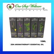 ZEN AROMATHERAPY OIL ROLL-ON 10ML (LAVENDER / TEA TREE / CITRONELLA / ROSEMARY / EUCALYPTUS)