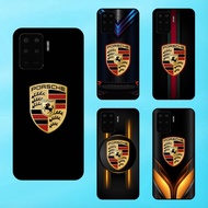 Porsche automobile brand black border Oppo A94 phone case