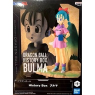 Original Banpresto Bandai Dragon Ball Z History Box Bulma Capsule Corp Bulma Vegeta's Wife Bulma Bum