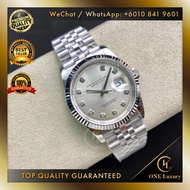 🔥SWISS TOP QUALITY🔥 DATEJUST 36MM DIAMOND SILVER DIAL JUBILEE BRACELET 116234 - MEN WATCH SWISS AUTO