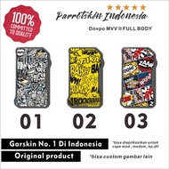 Garskin Skin Dovpo MVV II full body Comic Typo sticker bisa custom