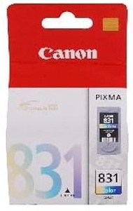 Canon CL-831 Original Color Standard Yield Ink Cartridge | Works with iP1880/2580/1980/2680, MP145/228/476/198, MX308/318 | 2103B001AA