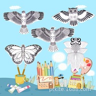 layang layang pancing layang layang Blank Kite diy Kite Kite Material Children Teaching Kite Wholesa