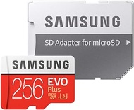 SAMSUNG MB-MC256GA/AM Evo Plus Micro SDXC Memory Card with SD Adapter, 256GB