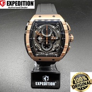 (Official Warranty) Expedition Chronograph Black Rubber Band Men Watch E6782MCRBRBABA
