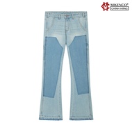 MIKENCO Flare Double Knees Jeans