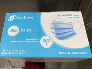 [全新 香港製］Hon Shield  口罩2盒